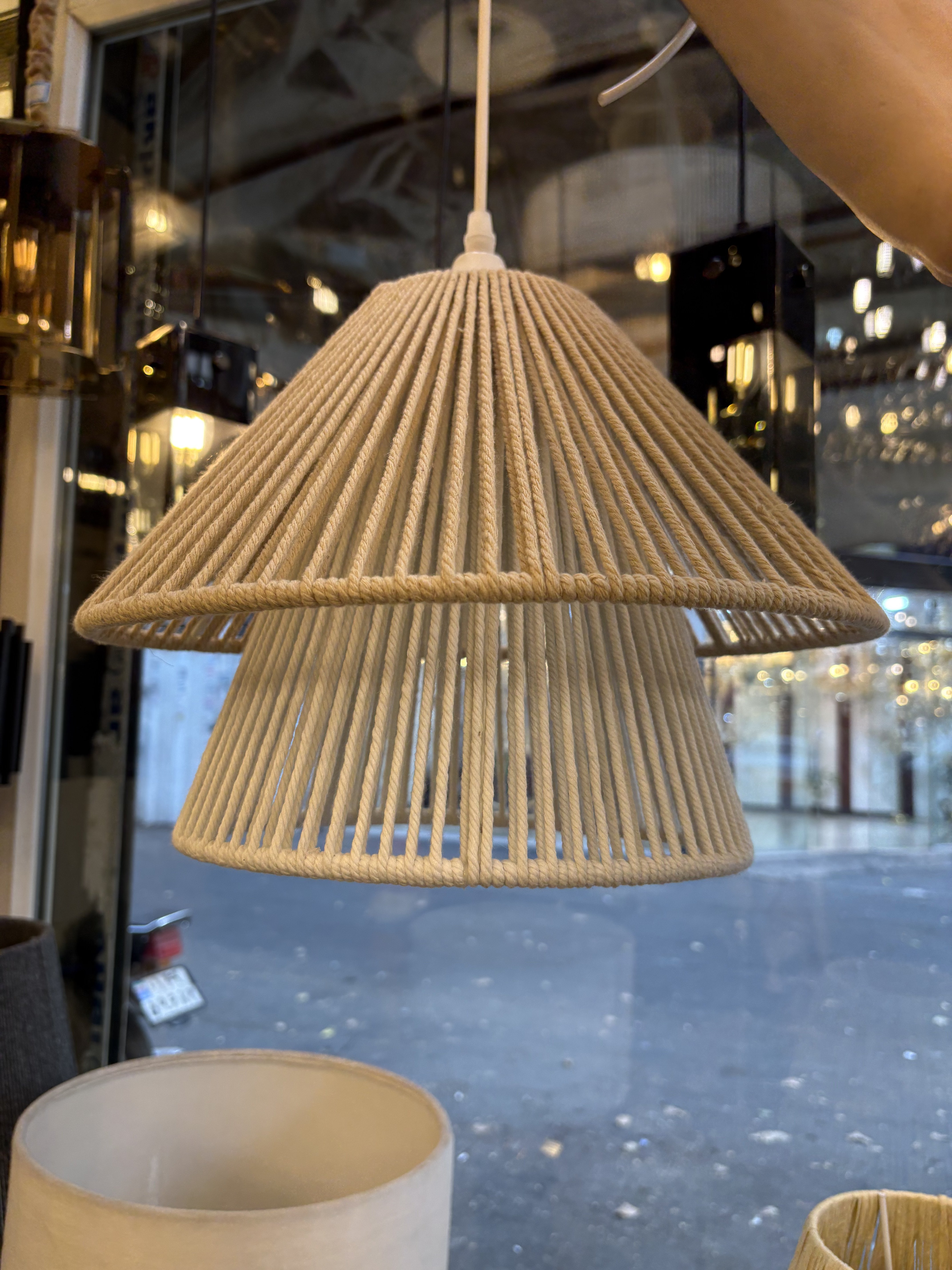 لوستر تک شعله مدل یونیک